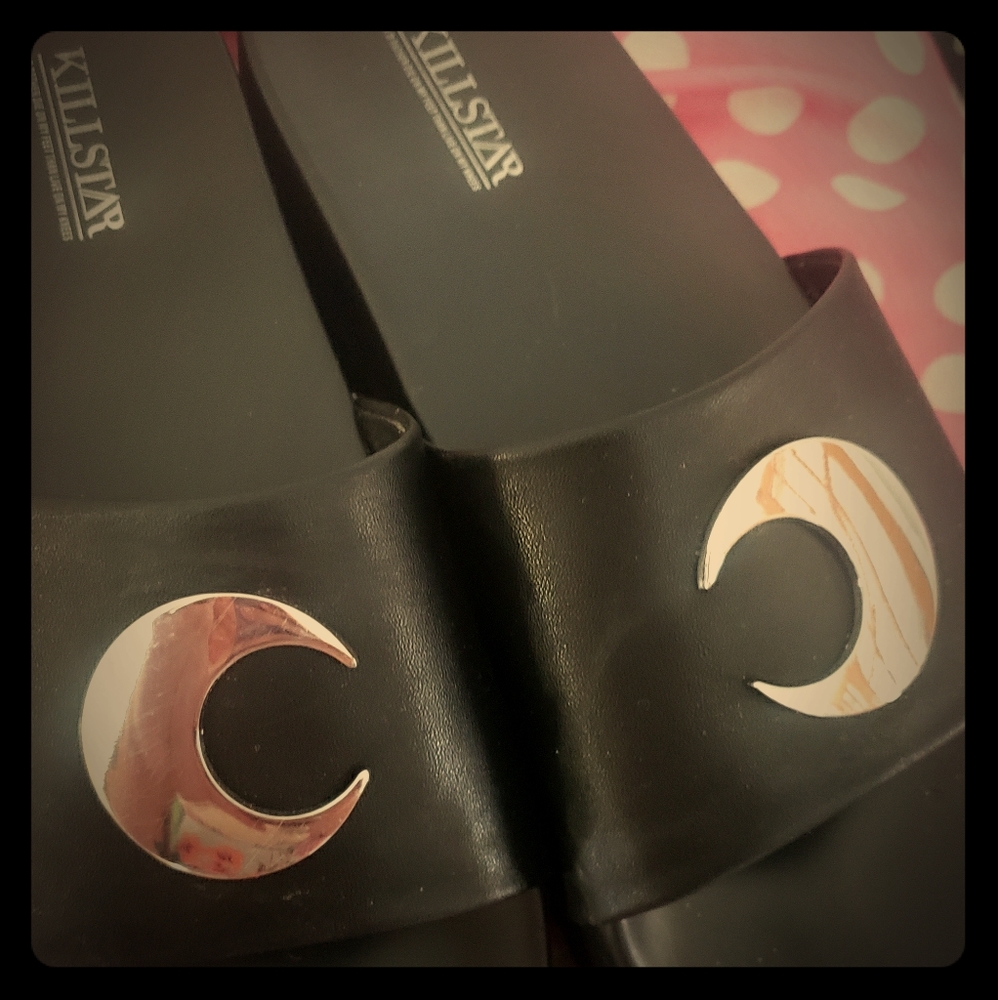 Killstar crescent moon slides